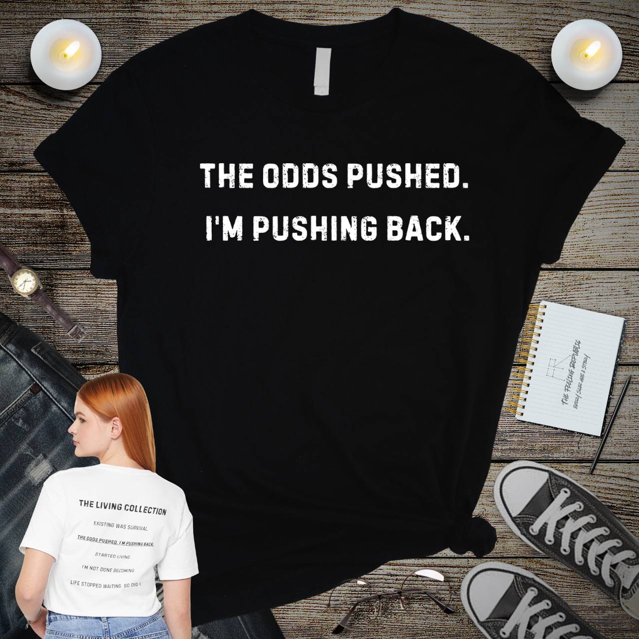 The Odds Pushed I’m Pushing Back Tee