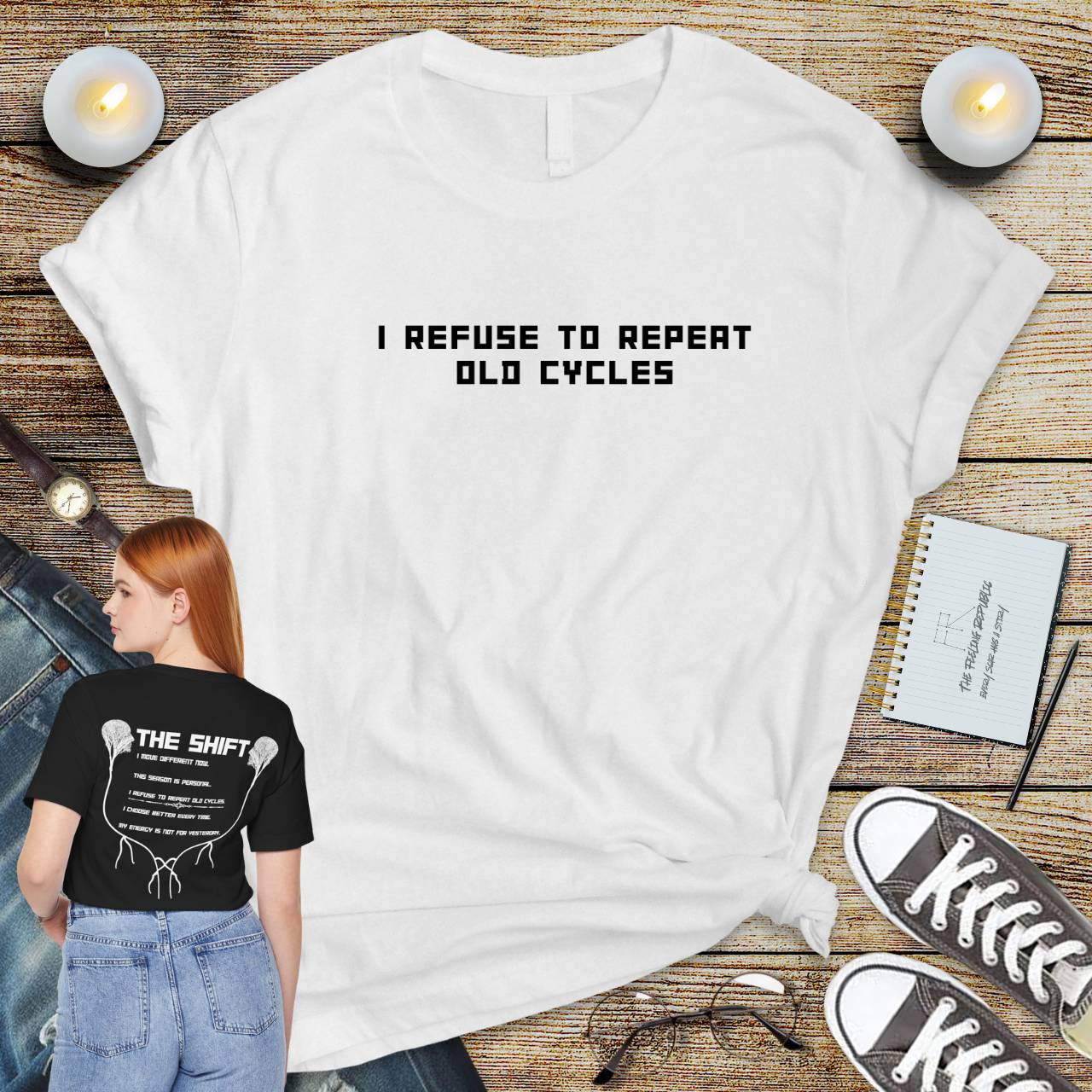 I Refuse To Repeat Old Cycles Tee