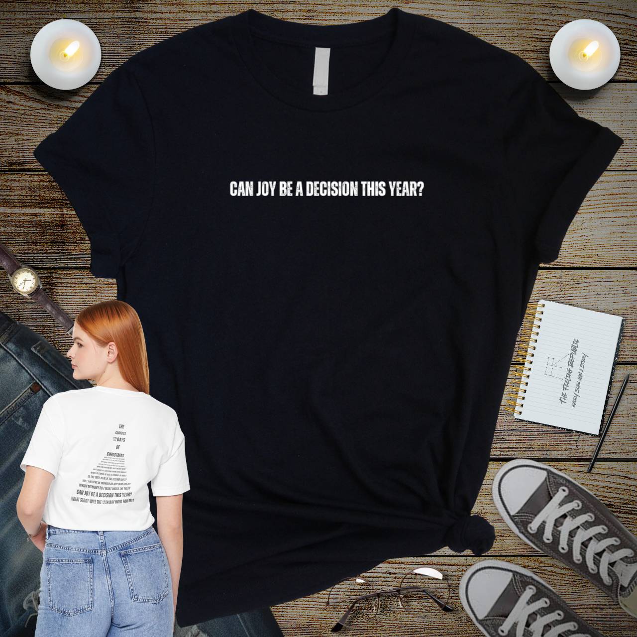 Can Joy Be a Decision This Year? Tee