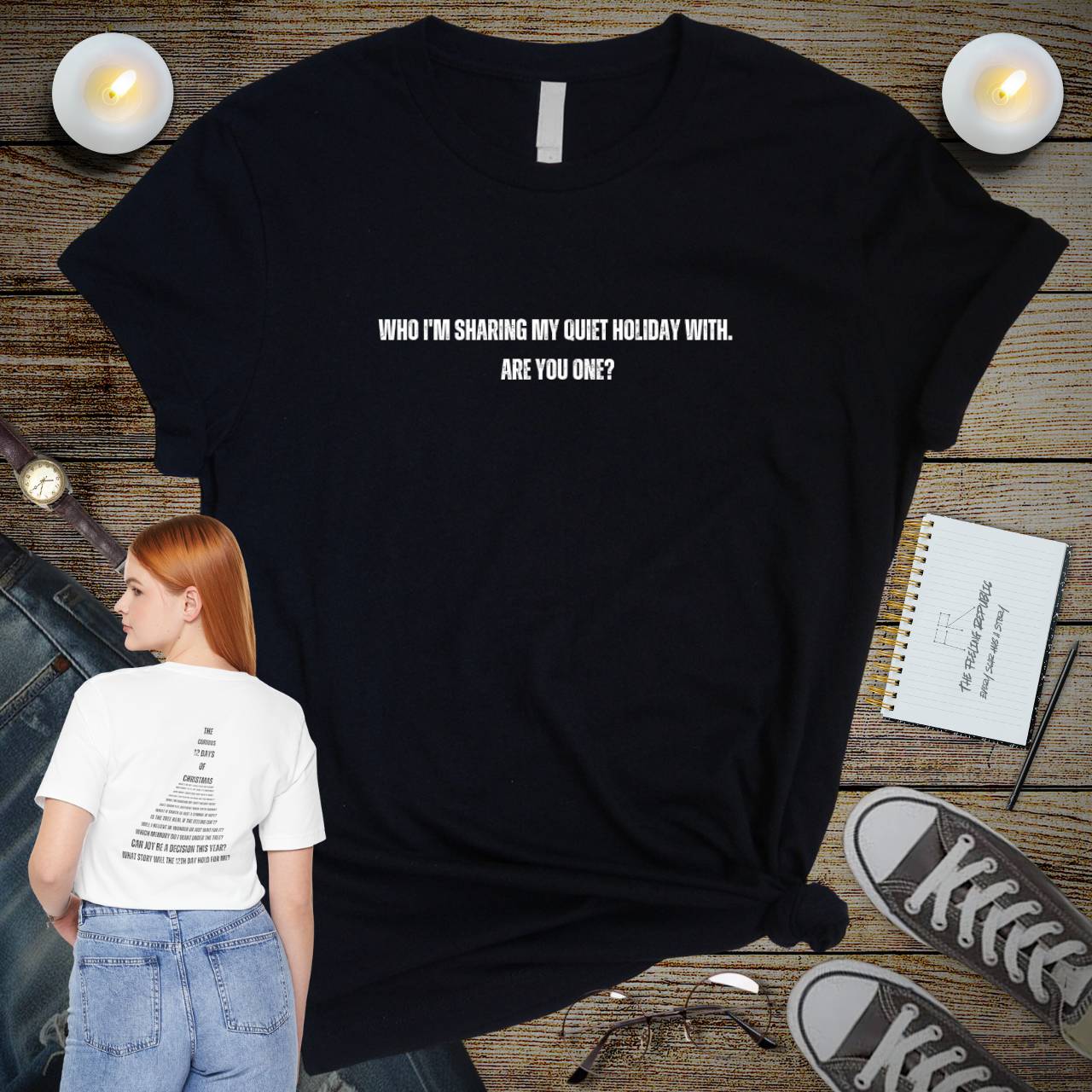 Who I'm Sharing My Quiet Holiday With. Are You One? Tee