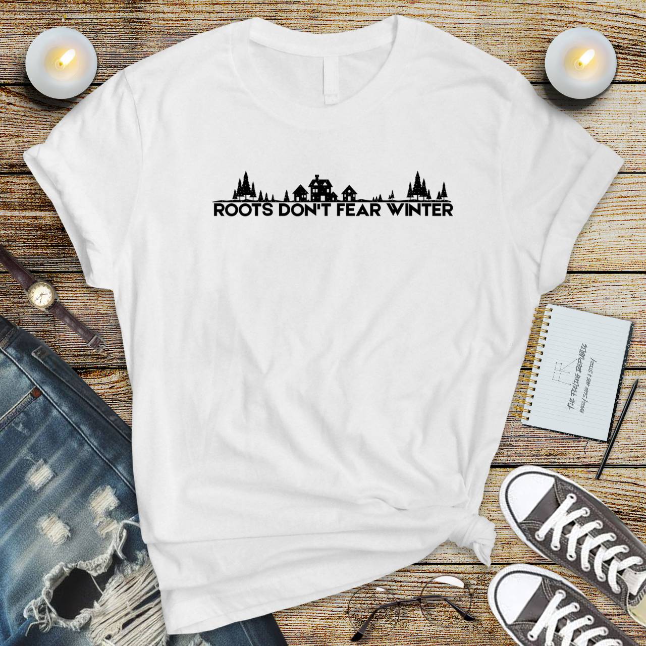 Roots Don't Fear Winter Tee